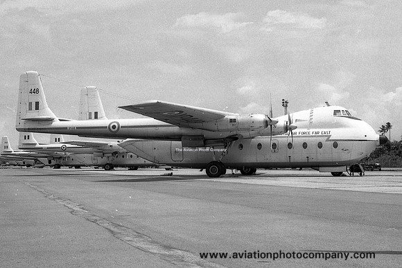 RAF Far East 215 Squadron AWA Argosy C.1 XP448 (1966)