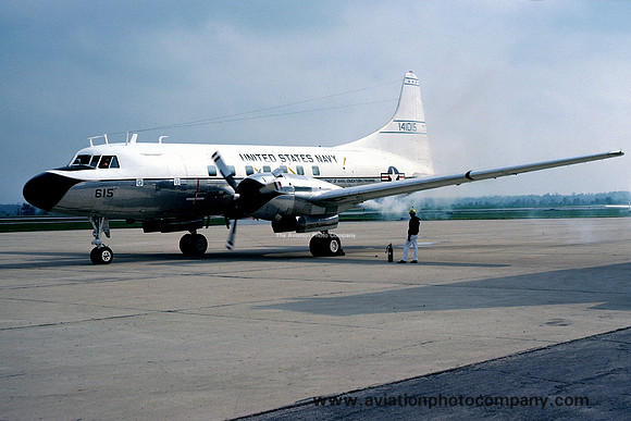 US Navy CinC Education and Training Convair C-131F 141015 (1978)
