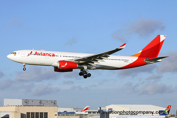 Avianca Airbus A330-200 N968AV at London Heathrow (2016)