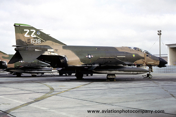 USAF 18 TFW 25 TFS McDonnell F-4D Phantom 65-0638/ZZ (1979)