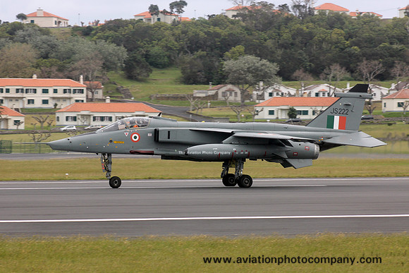 Indian Air Force Sepecat Jaguar IS JS222 at Lajes (2016)