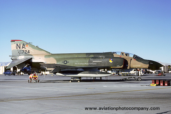 USAF 474 TFW 430 TFS McDonnell F-4D Phantom 66-7724/NA (1979)