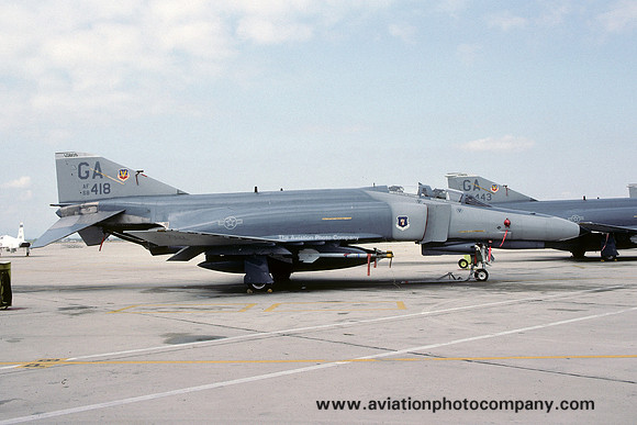 USAF 35 FW 20 FS McDonnell F-4E Phantom 68-0418/GA (1992)