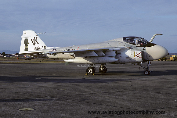 USMC VMA(AW)-121 Grumman A-6E Intruder 155638/VK-4 (1977)