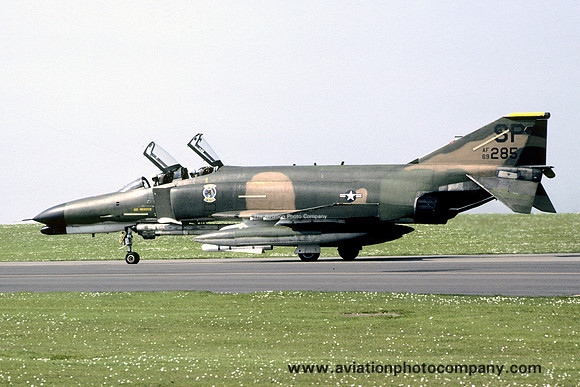 USAF 52 TFW 81 TFS McDonnell F-4G Phantom 69-0285/SP (1981)