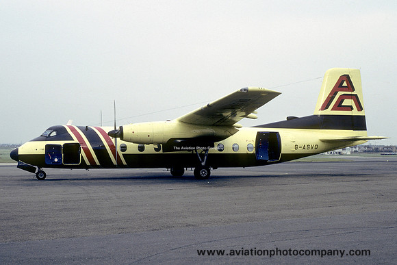 Turbo Air Handley Page Herald G-ASVO (1983)