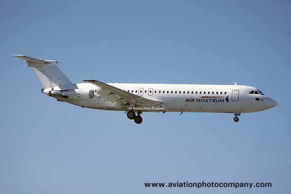 Iberia Regional/Air Nostrum BAC-111 G-OBWE (2000)
