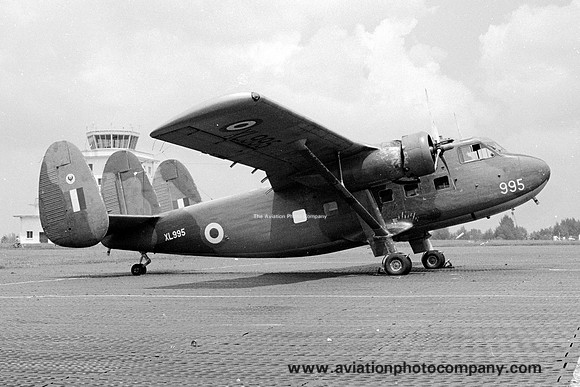 RAF 209 Squadron SAL Twin Pioneer CC.1 XL995 (1966)