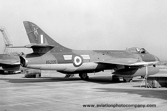 RAF Hawker Hunter FGA.9 XG205/K (1970)