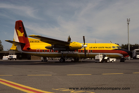 Air New South Wales Fokker F-27-500 VH-FCE (1983)