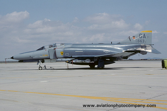 USAF 35 FW 561 FS McDonnell F-4E Phantom 74-0063/GA (1992)