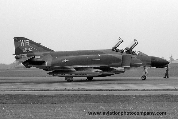 USAF 81 TFW McDonnell F-4D Phantom 66-7694/WR
