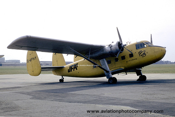 JF Alirlines SAL Twin Pioneer G-APHY (1972)