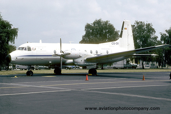 Belgian Air Force Hawker Siddeley HS748 CS-01 (1988)