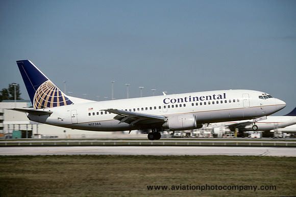 Continental Airlines Boeing 737-300 N17386 (2000)
