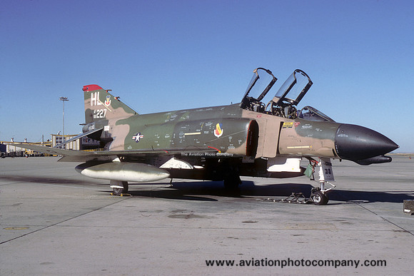 USAF 388 TFW 34 TFS McDonnell F-4D Phantom 66-0227/HL (1978)