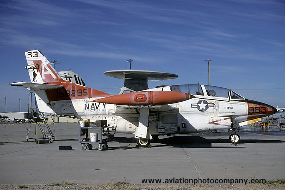 US Navy VT-19 North American T-2C Buckeye 158895/A-983 at Davis Monthan (2000)