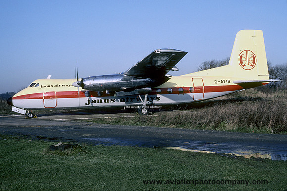 Janus Airways Handley Page Herald G-ATIG (1982)