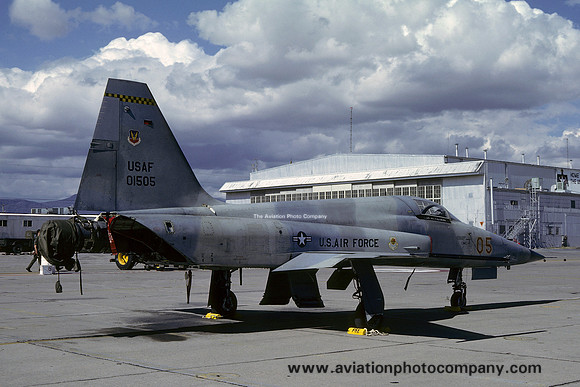 USAF 57 TTW 64 FWS Northrop F-5E Tiger 74-1505 (1980)