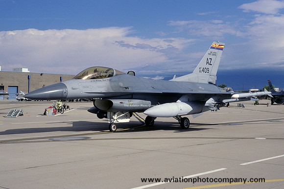 USAF Arizona ANG AFres/ANG Test Center GD F-16C Fighting Falcon 85-1409/AZ (2000)