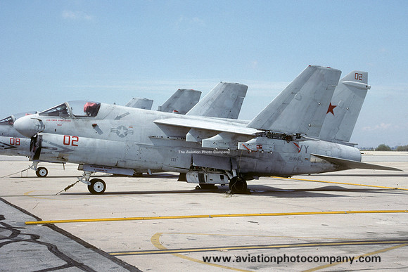 US Navy VAQ-34 LTV A-7E Corsair 159980/02 (1991)