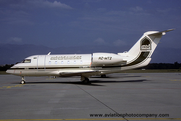United Saudi Commercial Bank Canadair CL-600 Challenger HZ-WT2 (1993)