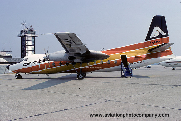 Air Alsace Fokker F-27-200 F-GCMA (1982)