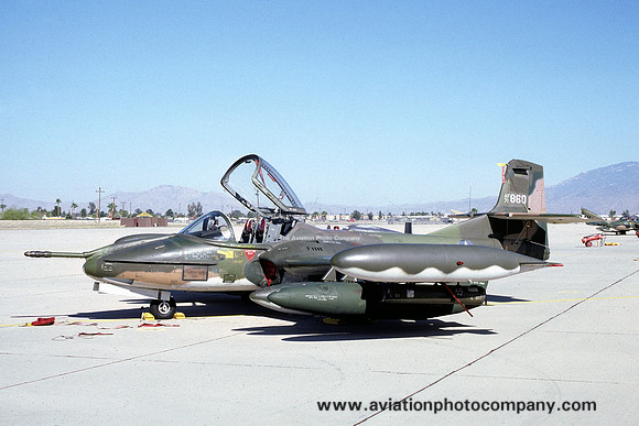 USAF Michigan ANG 172 TASS Cessna OA-37B Dragonfly 71-0860 (1981)