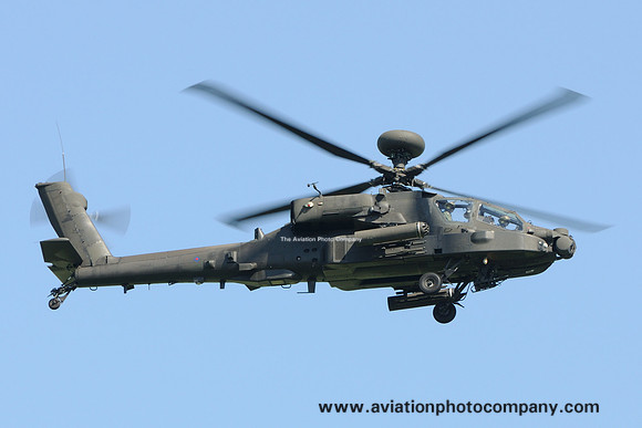 Army Air Corps Westland Apache AH.1 ZJ218 at the Waddington Airshow (2013)