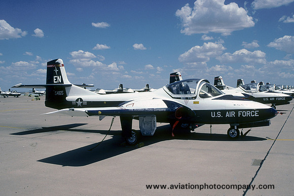 USAF 80 FTW 89 FTS Cessna T-37B 64-13465/EN at Sheppard Air Force Base (2000)