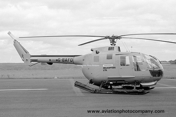Executive Aviation Bolkow 105DB G-BAFD (1978)