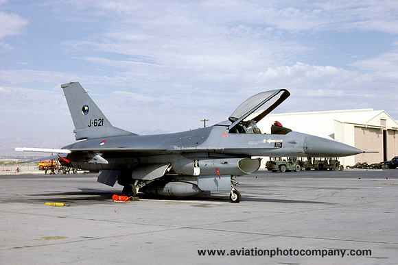 Dutch Air Force 311 Squadron GD F-16A Fighting Falcon J-621 (1986)