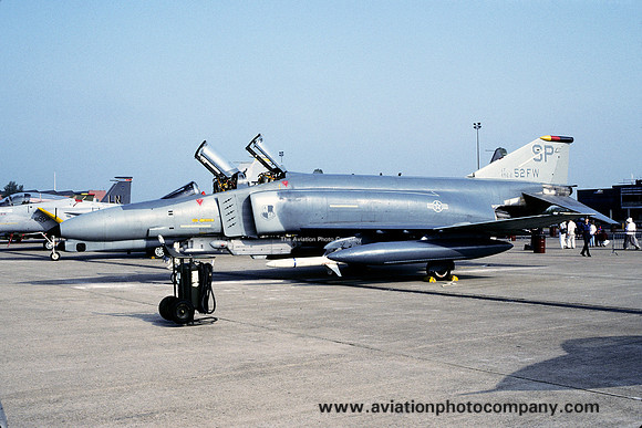 USAF 52 FW McDonnell F-4G Phantom 69-7212/SP at the Mildenhall Air Fete (1992)