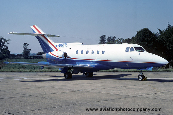 Hawker Siddeley HS125-600 G-BGYR (1980)