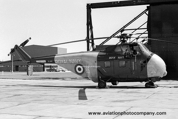 Royal Navy Lossiemouth Station Flight Westland Whirlwind HAS.7 XL846/85 (1971)