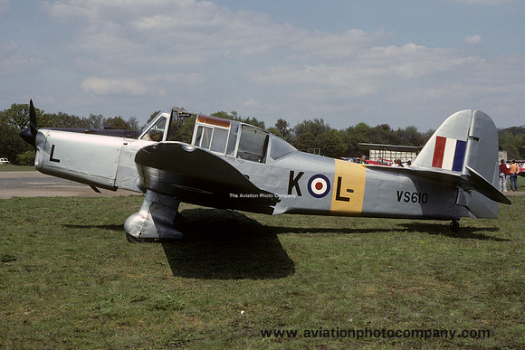 RAF Percival Prentice T.1 VS610 at the Brooklands Museum (1993)