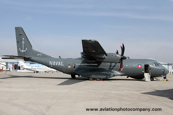 Chilean Navy VP-1 CASA C-295M 502 at FIDAE (2016)