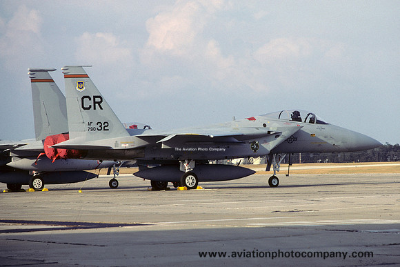 USAF 32 TFS McDonnell Douglas F-15C Eagle 79-0032/CR (1984)