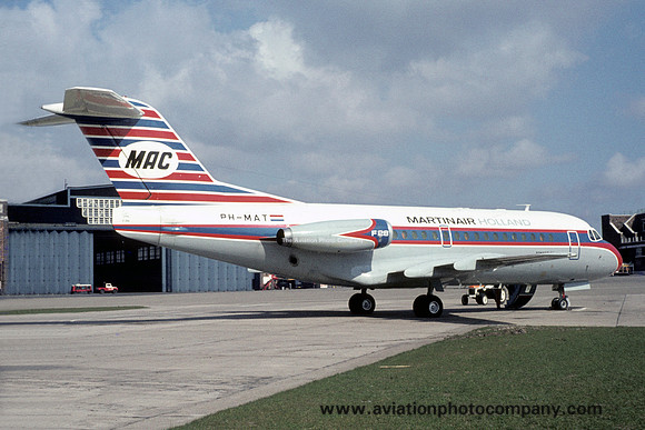 Martinair Holland Fokker F-28-1000 PH-MAT
