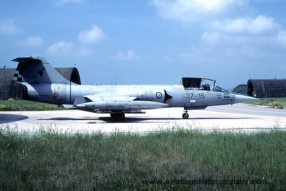 Italian Air Force 37 Stormo Lockheed F-104S ASA-M Starfighter MM6925/37-15 (2003)