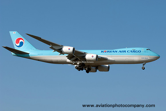Korean Air Cargo Boeing 747-8F HL7629 at Frankfurt (2016)