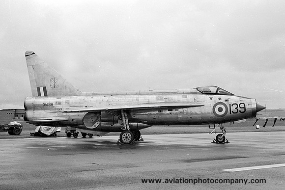 RAF Leuchars TFF English Electric Lightning F.1 XM139 (1966)