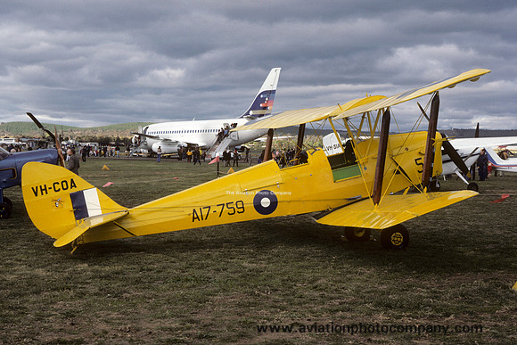 De Havilland Tiger Moth VH-COA/A17-759 (1983)