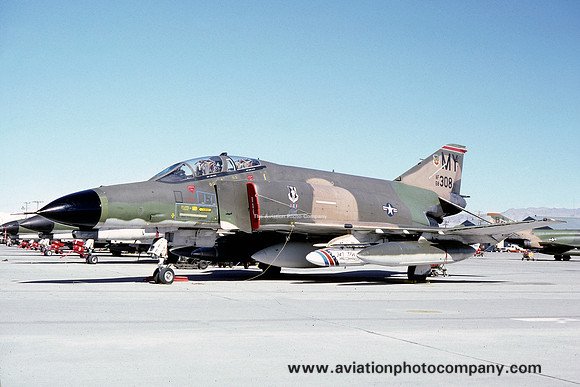 USAF 347 TFW 68 TFS McDonnell F-4E Phantom 68-0308/MY (1981)