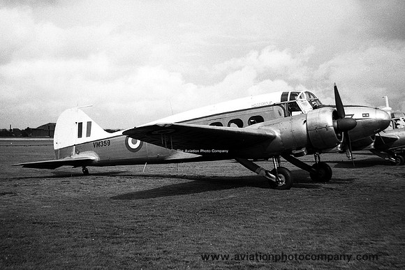RAF 22 Group Avro Anson C.19 VM359 (1956)