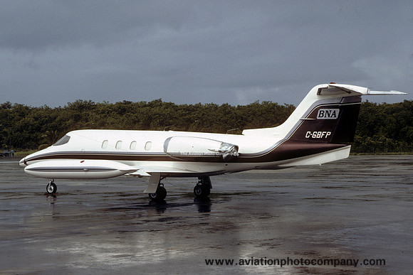 BNA Learjet 25A C-GBFP (1982)
