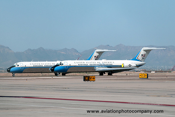 USAF Douglas C-9C 73-1681 stored at Mesa Gateway (2013)