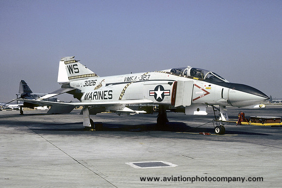 US Marines VMFA-323 McDonnell F-4N Phantom 153026/WS-1 (1977)