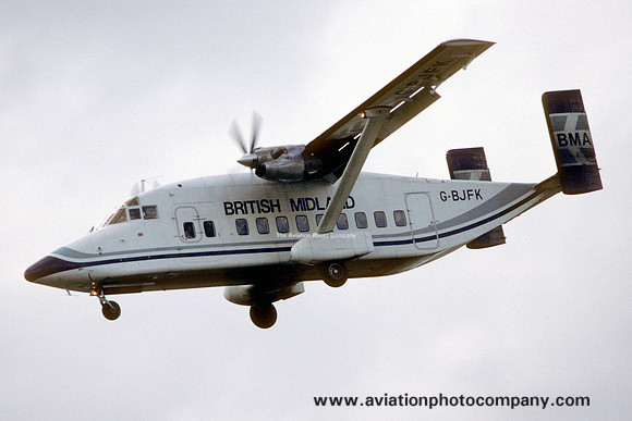British Midland Short SD-330 G-BJFK (1983)