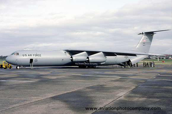 USAF 62 AW Lockheed C-141B Starlifter 65-0277 (1992)